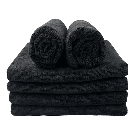 Toallas Para Peluquería / Barberia Negra