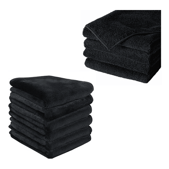 Toallas Para Peluquería / Barberia Negra