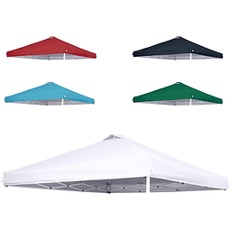 Lona Carpa Repuesto Toldo Plegable 2x2 Mts Techo Blanco