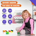 Cubos De Matemáticas Educativos 100pcs Juegos De Encaje