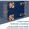 Silencioso Carro Plegable Carro Plataforma Resistente 400kg