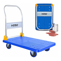 Silencioso Carro Plegable Carro Plataforma Resistente 400kg