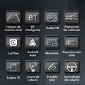 Radio Para Auto Con Pantalla Bluetooth Carplay Mp5 Usb