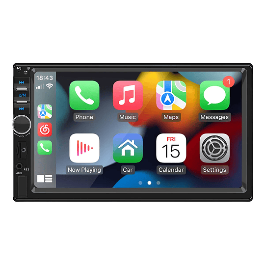Radio Para Auto Con Pantalla Bluetooth Carplay Mp5 Usb