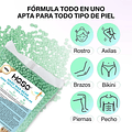 500g Cera Depilatoria Elástica Natural Película