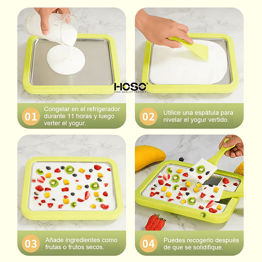 Máquina Helado Acero Inoxidable Fabricante Hacer Ice Cream Agregar a favoritos