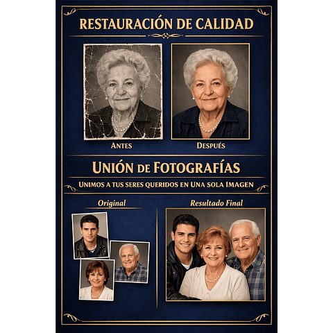 RESTAURACIÓN DE FOTOGRAFIAS