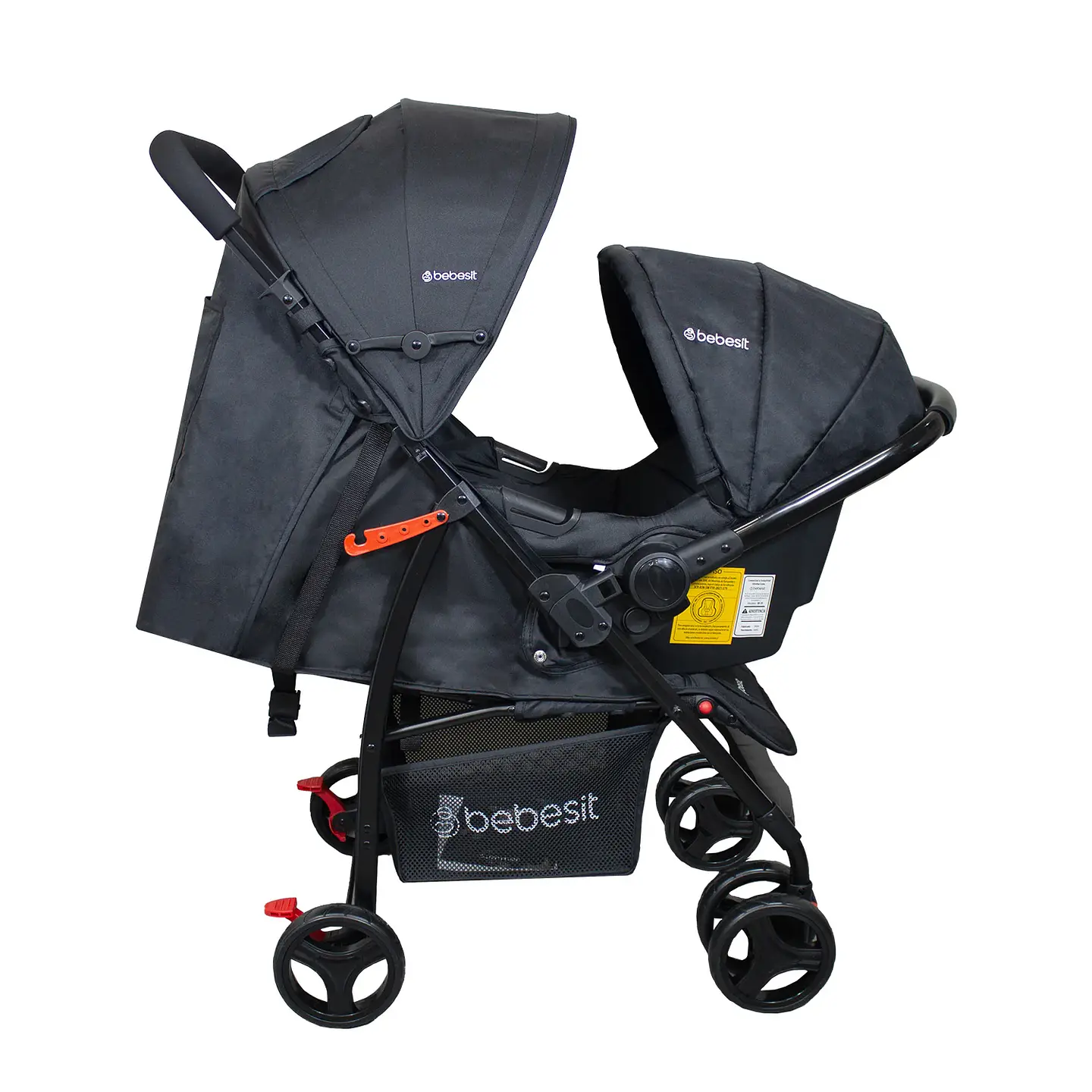 Coche Travel System Summer Negro 4