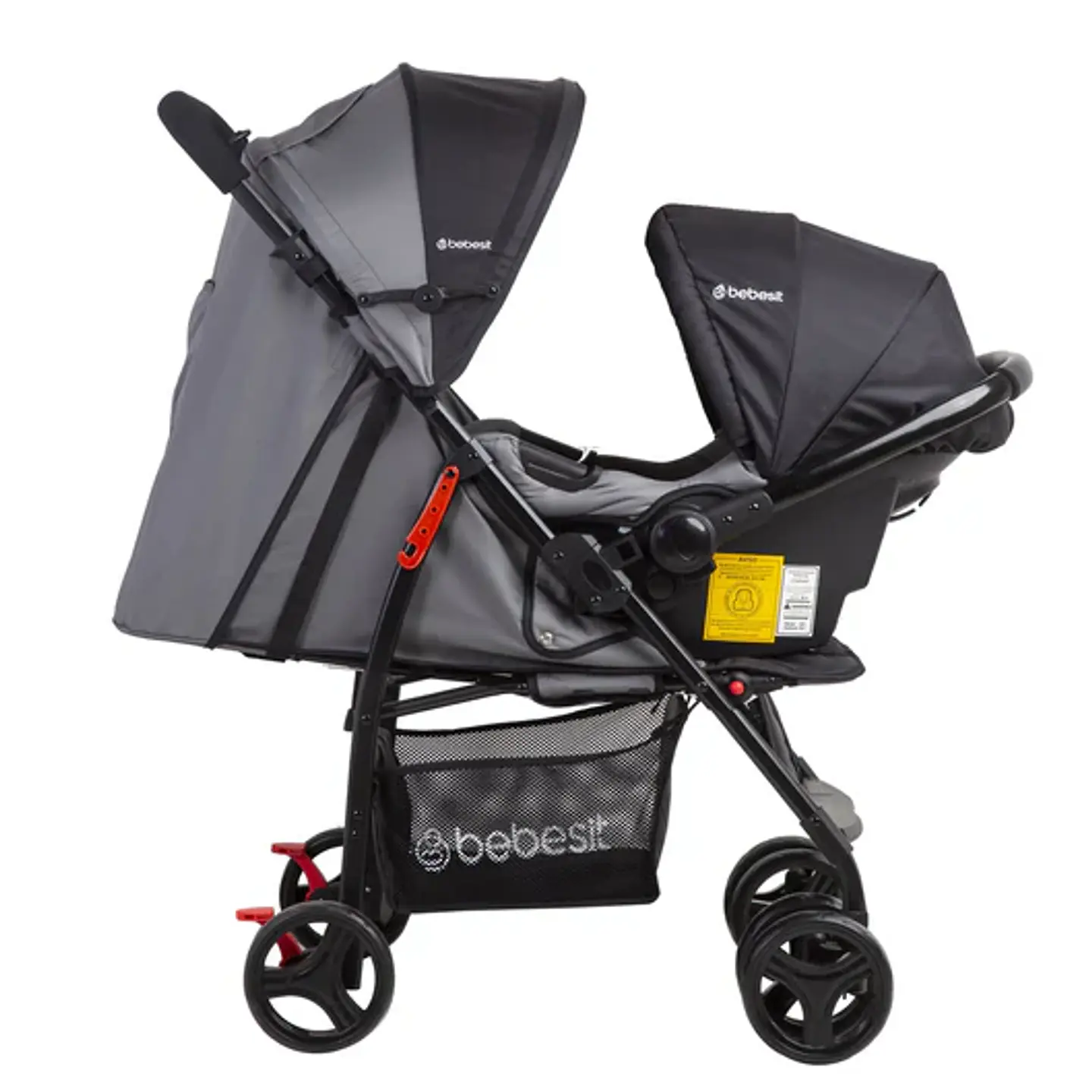 Coche Travel System Summer Gris 4