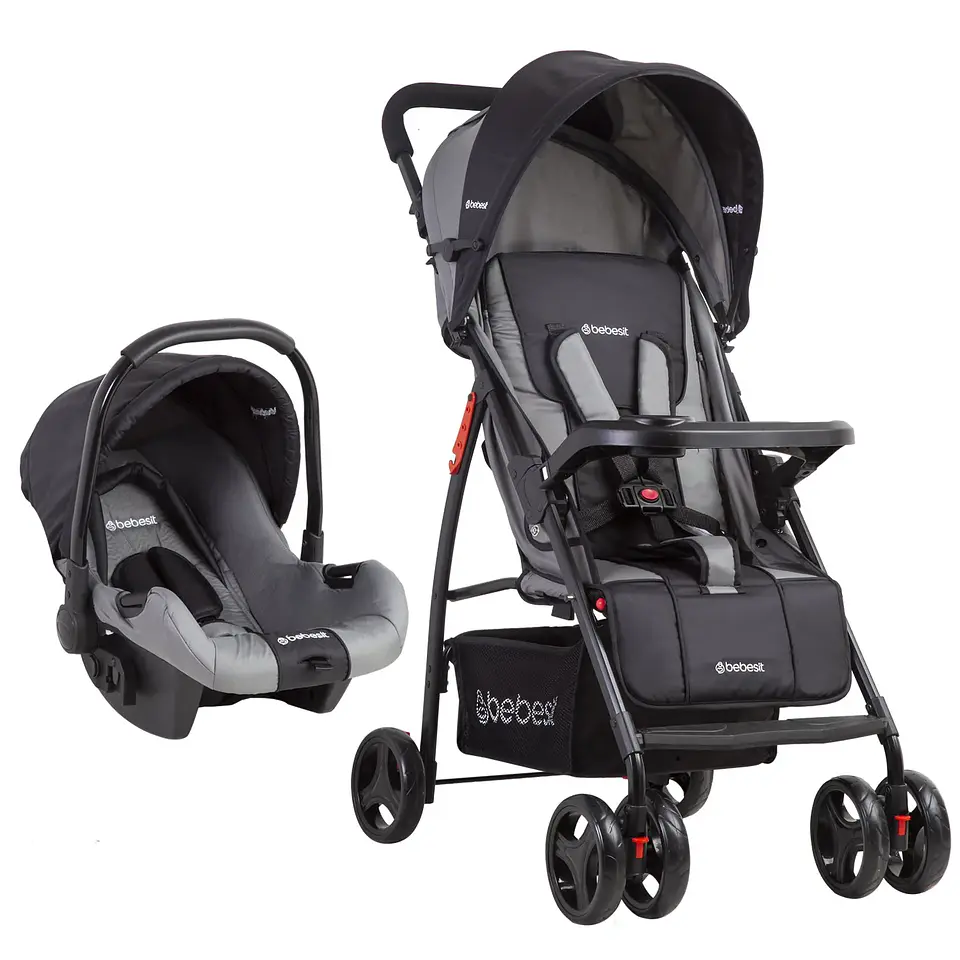Coche Travel System Summer Gris 2