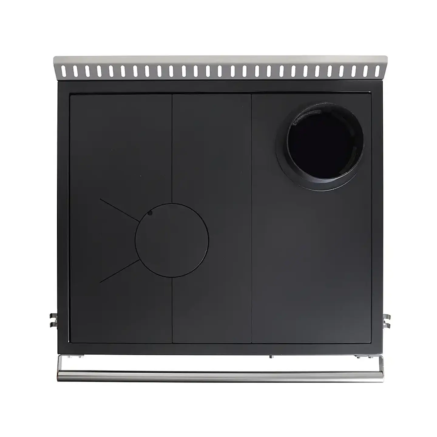 Cocina a Leña Bosca Ares 70 Charcoal 2