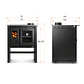 Cocina a Leña Bosca Ares 70 Charcoal - Miniatura 3