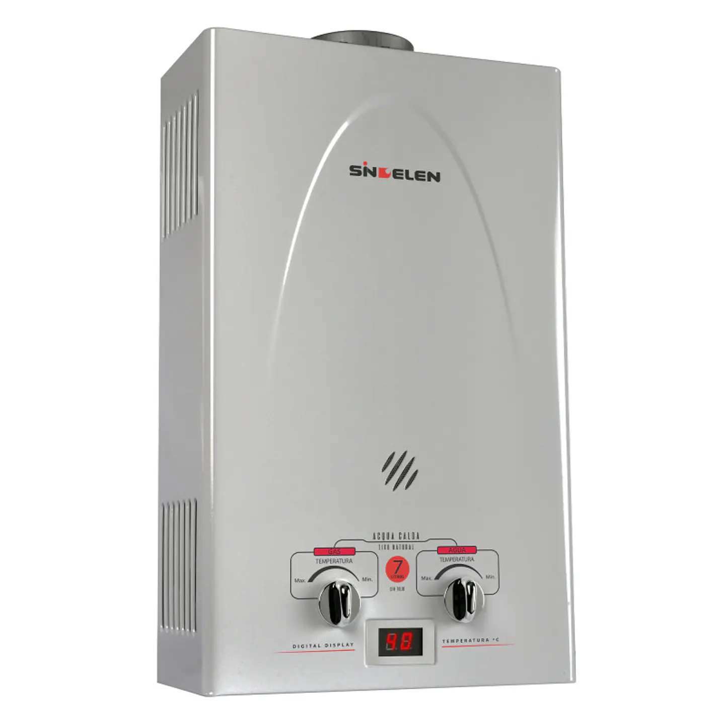Calefont 7 Litros Gas Licuado • Tiro natural CFN-7GLSI  2