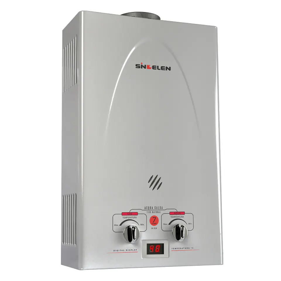 Calefont 7 Litros Gas Licuado • Tiro natural CFN-7GLSI  2