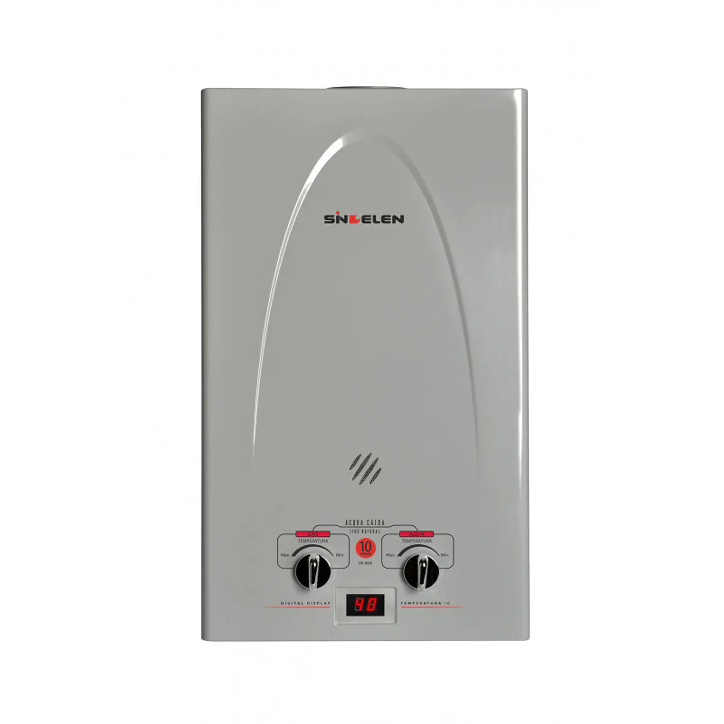 Calefont 10 Litros Gas Licuado • Tiro natural CFN-10GLSI  1