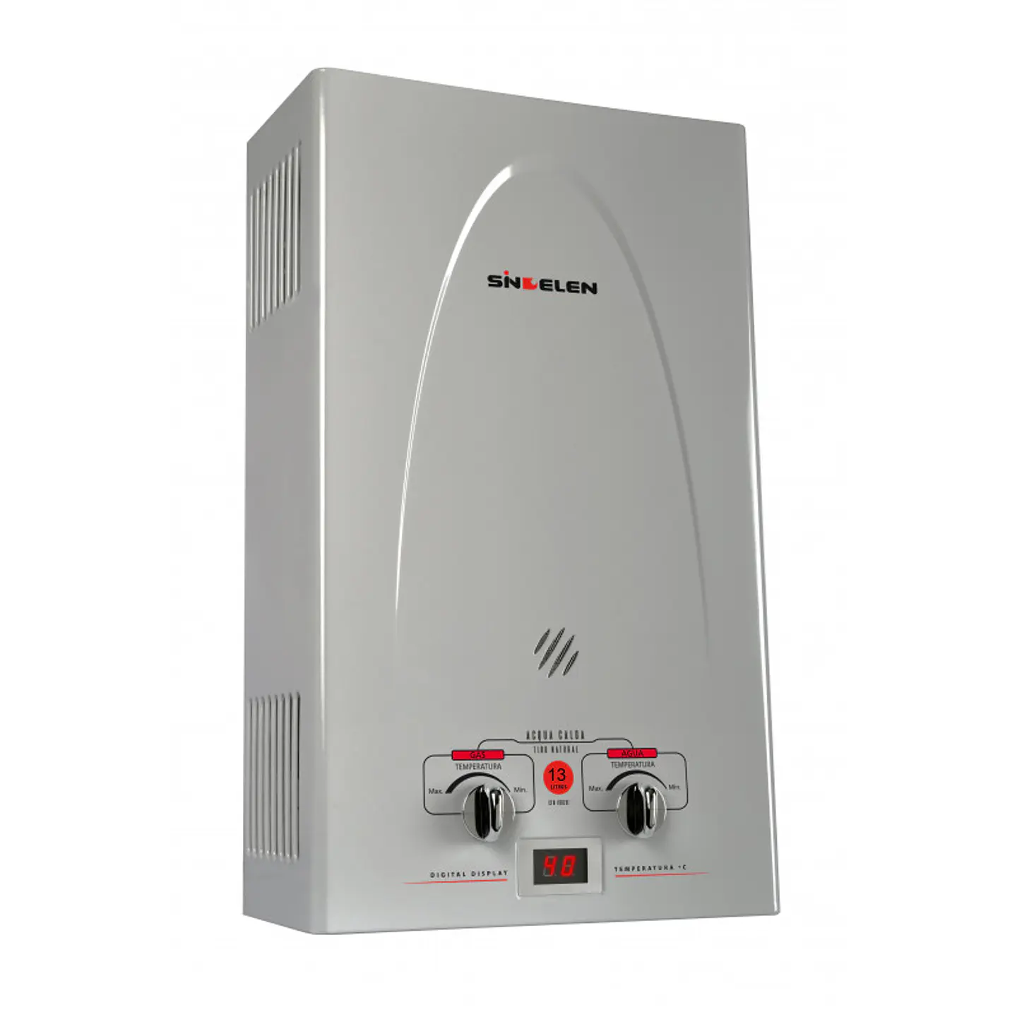 Calefont 13 Litros Gas Licuado • Tiro Natural CFN-13GLSI  2