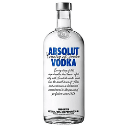 Vodka Absolut Blue 750cc