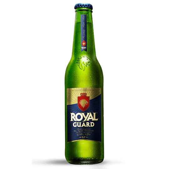 24x Cerveza Royal Guard 5.0° Botella 355cc