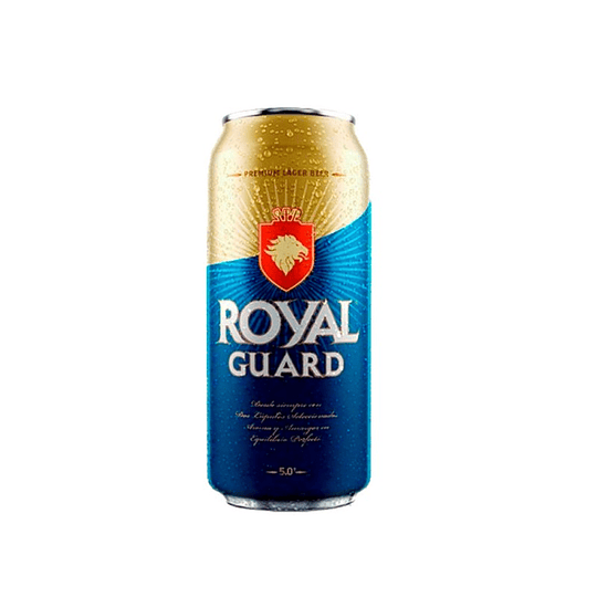 24x Cerveza Royal Guard 5,0° Lata 470cc