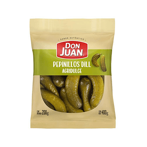 Pepinillos Dill Don Juan 400gr