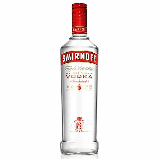 Vodka Smirnoff N°21 Tradicional 750cc