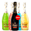 Espumante Wine Of Fire Con Brillo 6° Variedades 750cc