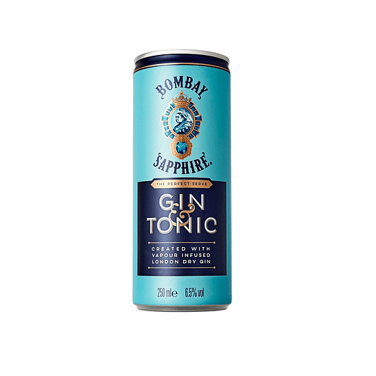 Gin Tonic Bombay 6.5° Lata 250cc