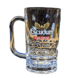 Vaso Cervecero Escudo Vidrio 350cc