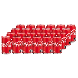 Pack 24x Bebidas Coca Cola Original Lata 350cc (Sólo disponible en tienda)