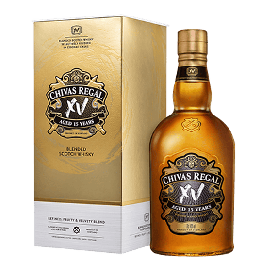 Whisky Chivas Regal XV 15 Años con Estuche 750cc
