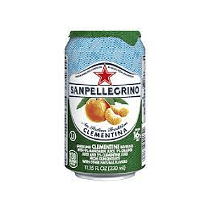 Agua Saborizada San Pellegrino Clementina Lata 330cc