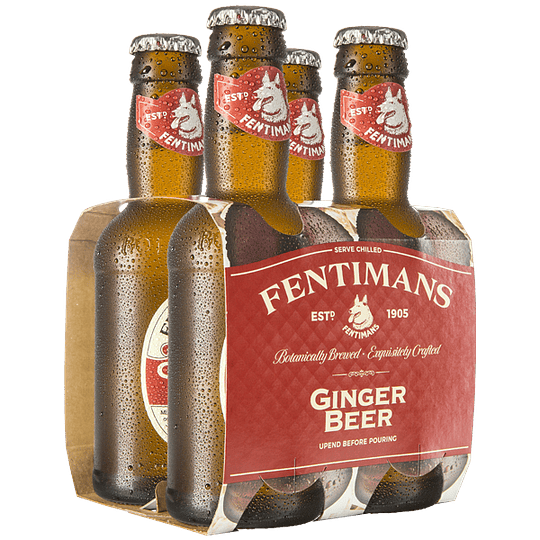 Pack 4x Fentimans Ginger Beer 200cc