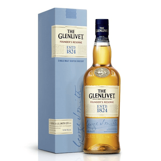 Whisky The Glenlivet Founders Reserve 12 Años 750cc