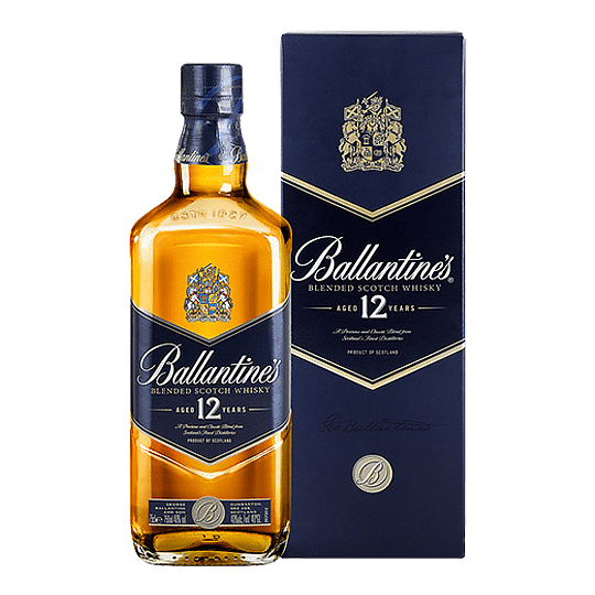 Whisky Ballantines 12 Años 750cc