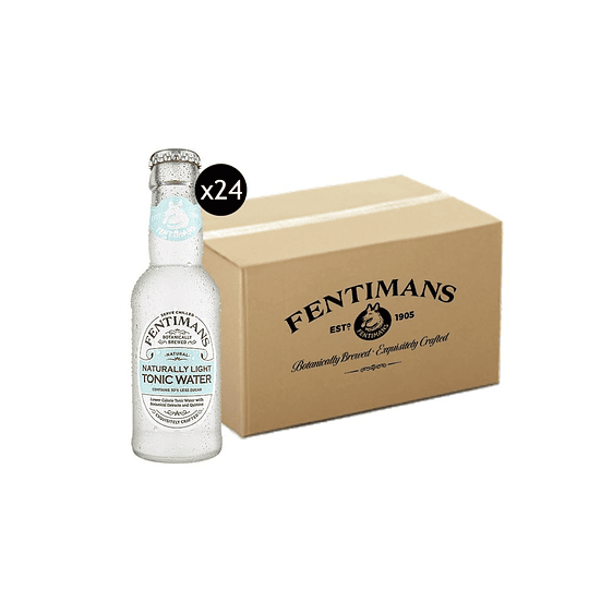 Pack 24x Agua Fentimans Light Tonic 200cc