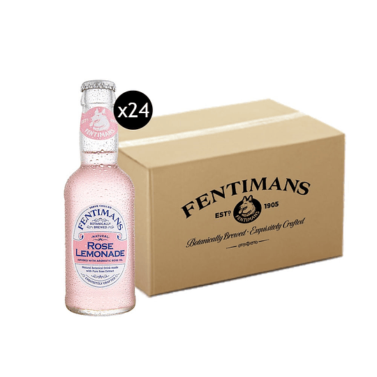 Pack 24x Bebida Fentimans Rose Lemonade 200cc