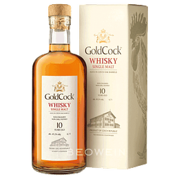 Whisky GoldCock Single Malt 10 Años 49.2° 700cc