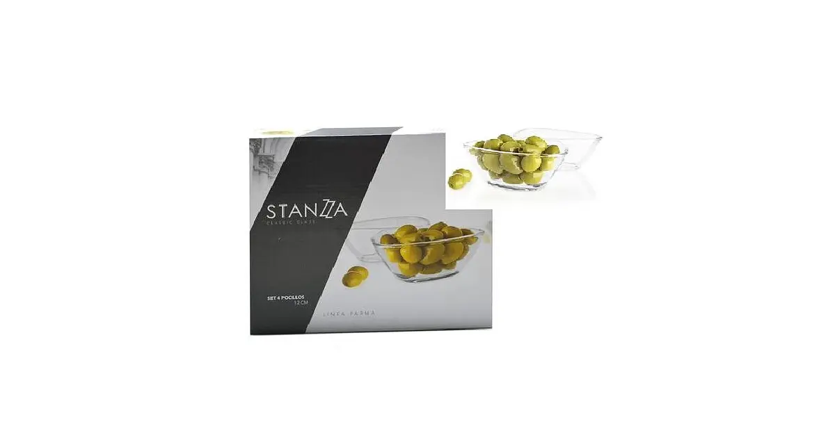 Set 4 Pocillos Stanzza Linea Parma