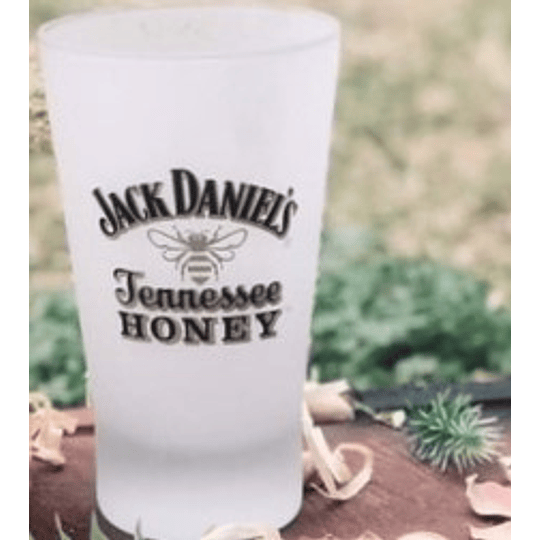 Vaso Vidrio Templado Jack Daniel´s Honey 300cc