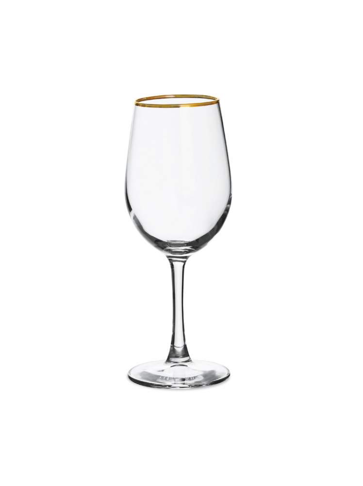 Set de 6 Copas de Vino Ibiza Gold 315CC