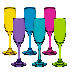 Set Copas Rioja Champaña Cristar 183cm