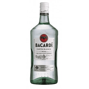 Ron Bacardi Carta Blanca Galón 1750cc