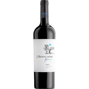Vino J. Bouchon Merlot Reserva 750cc