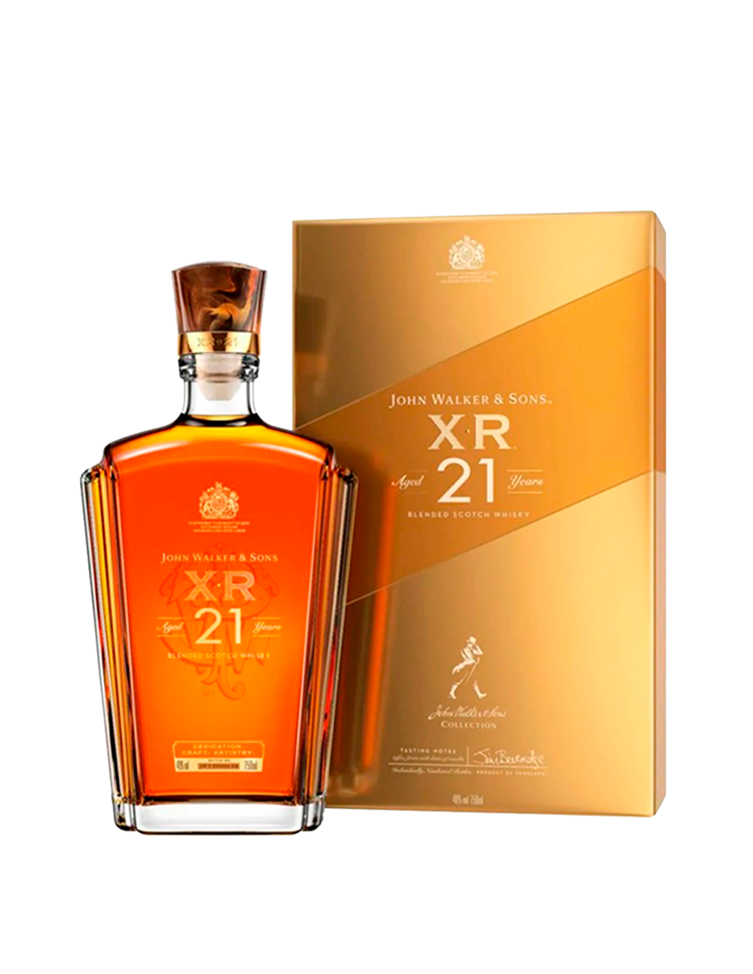 Johnnie Walker XR 21年 Whisky Johnnie Walker XR 21 años 40° 750cc