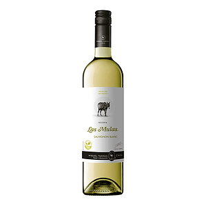 Vino Las Mulas Reserva orgánico Sauvignon Blanc 750cc