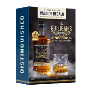 Whisky The Guiligans 750cc + Vaso Oficial.