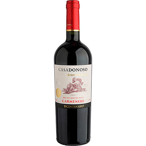 Vino Casa Donoso Carmenere 13,5° Gran Reserva 750cc