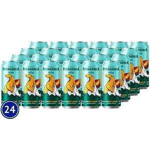 24x Cerveza Austral Patagonia Hoppy Lager 4.8° Lata 470cc