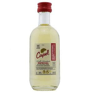 Pack 10x Pisco Capel Especial 35° Miniatura 50cc