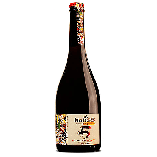 Cerveza Kross 5 Strong Ale 7,2° Botella 750cc